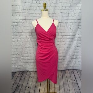 Elegant Pink Cocktail Dress - NWT size small